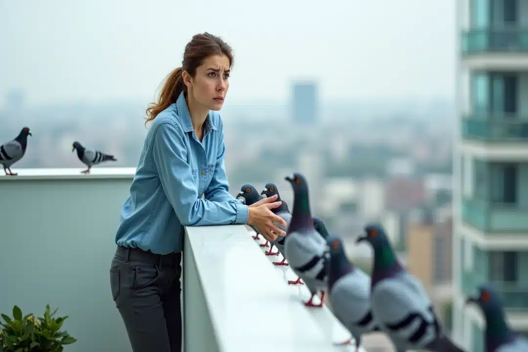 Comment se débarrasser des pigeons sur son balcon ?